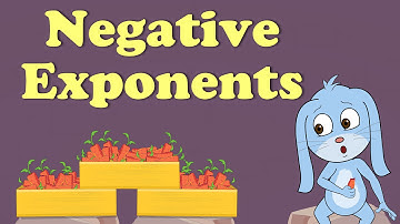 Exponents in Math - Negative Exponents | #aumsum #kids #science #education #children