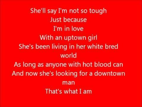 glee---uptown-girl---lyrics