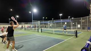 Coachella Pickleball Illia Z and Jesse T vs Mark B and Sammy M - Round 1