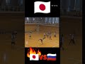 日本とロシアのドッジボールの違い Differences between Japanese and Russian dodgeball