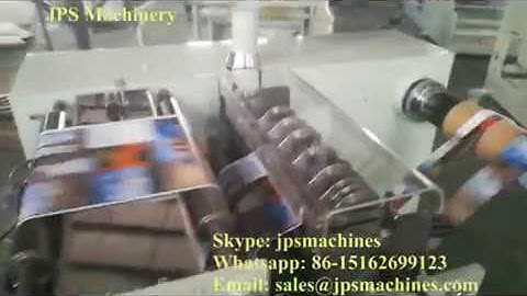 JPS-320FQ Auto Adhesive Label Paper Slitting Rewinder Machine to Mexico