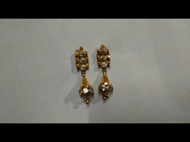 GRT Jewellers - Earrings that make heads turn! Earrings Weight: 27.536 gms  Approximate Price: Rs. 1,34,869 Available in all GRTJewellers showroom:  http://www.grtjewels.com/store-locator/ #GRTJewellers #Gold #GoldJewellery  | Facebook