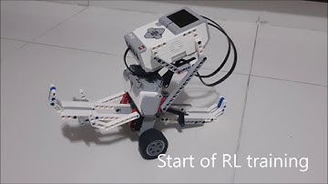 Self balancing Robot using Reinforcement Learning - Transfer Learning