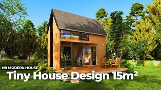 Tiny House Design (2,5 x 6 Meters , 15m² ) Loft style