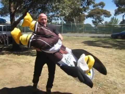 trademark meaning The snake man decapitates a duck