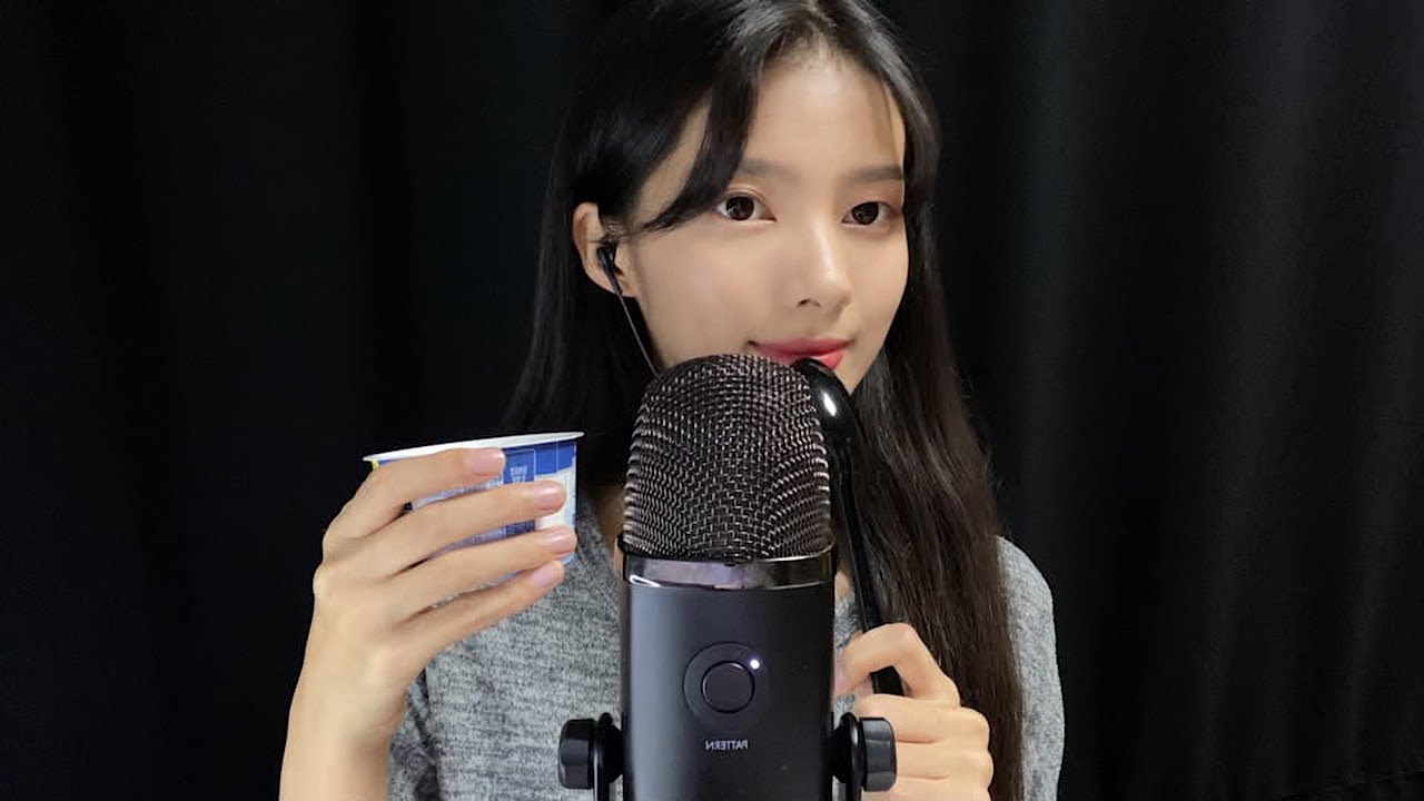 ASMR 요즘 잠이 안 온다고? 요거트로 재워줄게