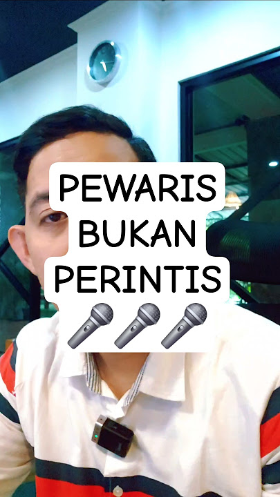 Kita semua itu PEWARIS, BUKAN PERINTIS!! #menurutgue #imho #konten #perintis #pewaris