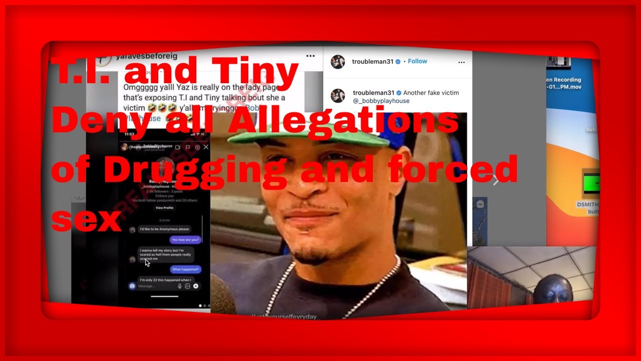 T.I. and Tiny Deny Allegations of Drugging and Sexual Coercion