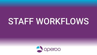 eForms Masterclass  Staff Workflows Profile