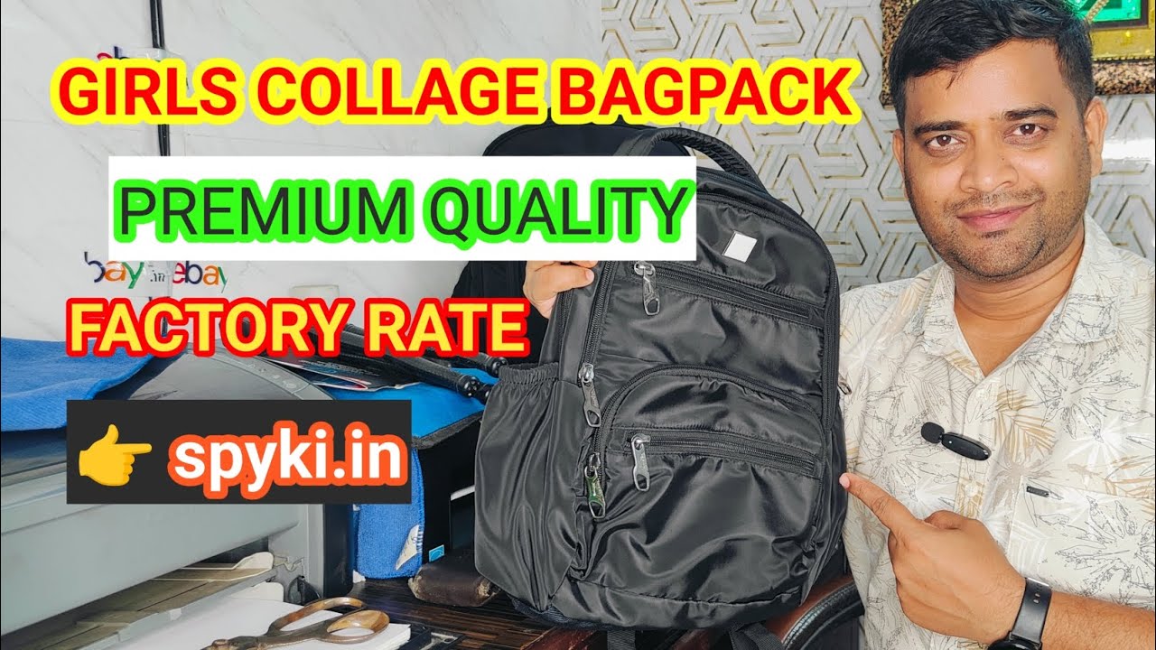 Girls College Bagpack | Ladies Office Bag | Latest Fancy Bag - Spyki Bag