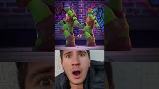 Ninja turtles are doing a dance routine