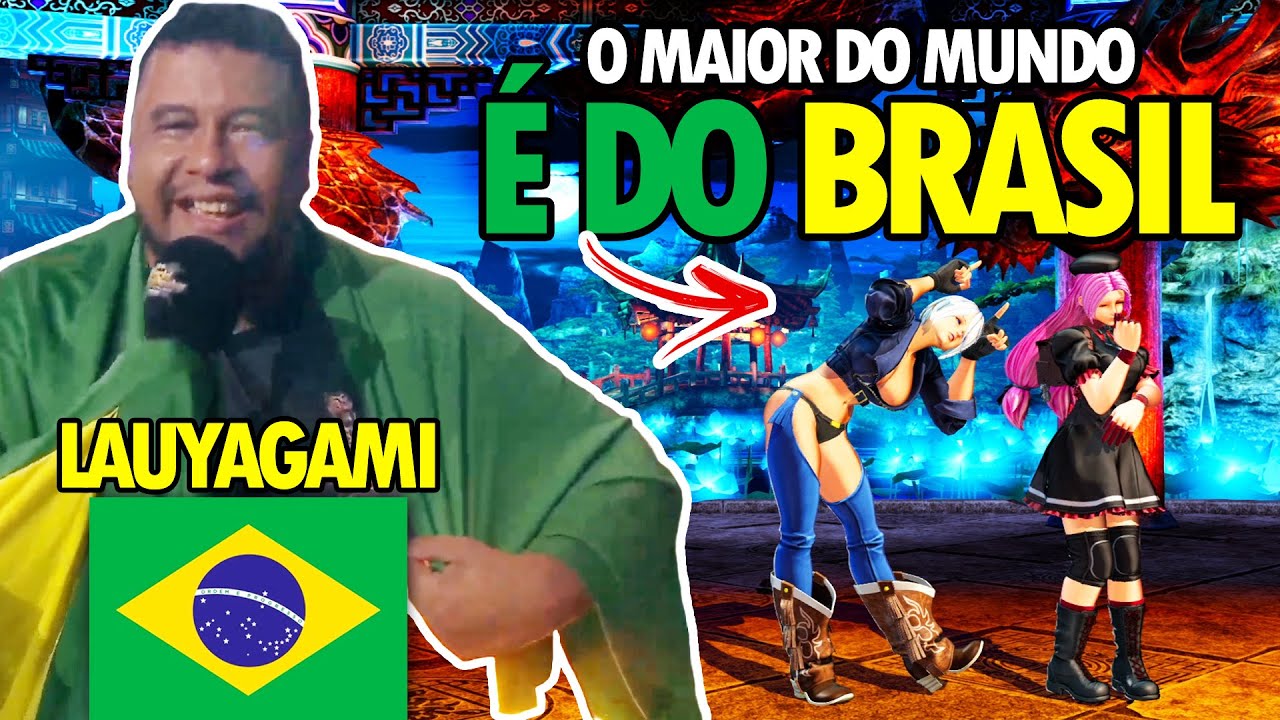 JOGADOR BRASILEIRO GANHA CAMPEONATO MUNDIAL DE KOF XV E SE CONSAGRA COMO UMA LENDA! @Lauyagami 🇧🇷