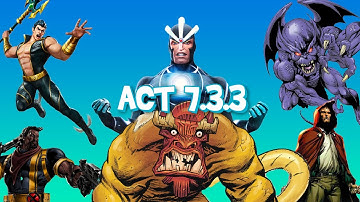 MCOC: Act 7.3.3 - Paradox Buffs / Entropic Burn / Quantum Entangle / Spite