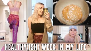 WEEK IN MY LIFE | how i make homemade bread, staying busy + home workout