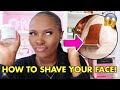 HOW TO SHAVE YOUR FACE FOR INSTANT CLEAR SKIN | Removing Facial Hair + Routine!