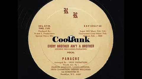Panache - Every Brother Ain't A Brother (12 inch 1982)