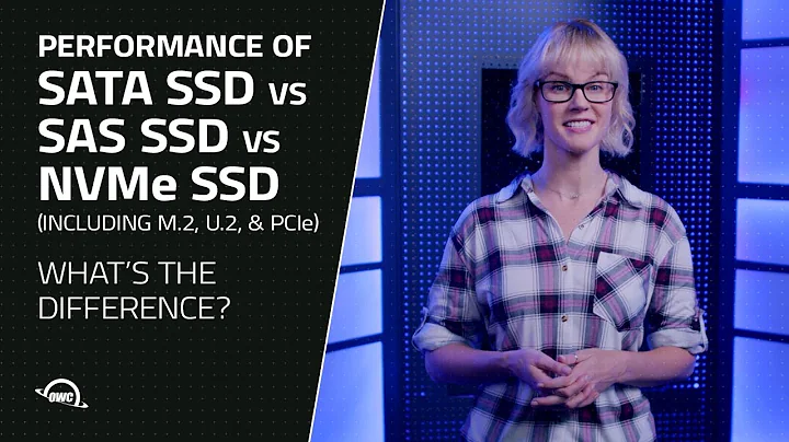Performance difference between SATA SSD vs SAS SSD vs NVME vs U.2