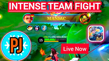 MLBB LIVE : Rank Push To Mythic Glory | Mythic Solo Queue | PJ