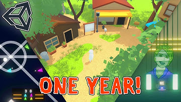 One Year of Game Development in Unity and YouTube in 4 Minutes