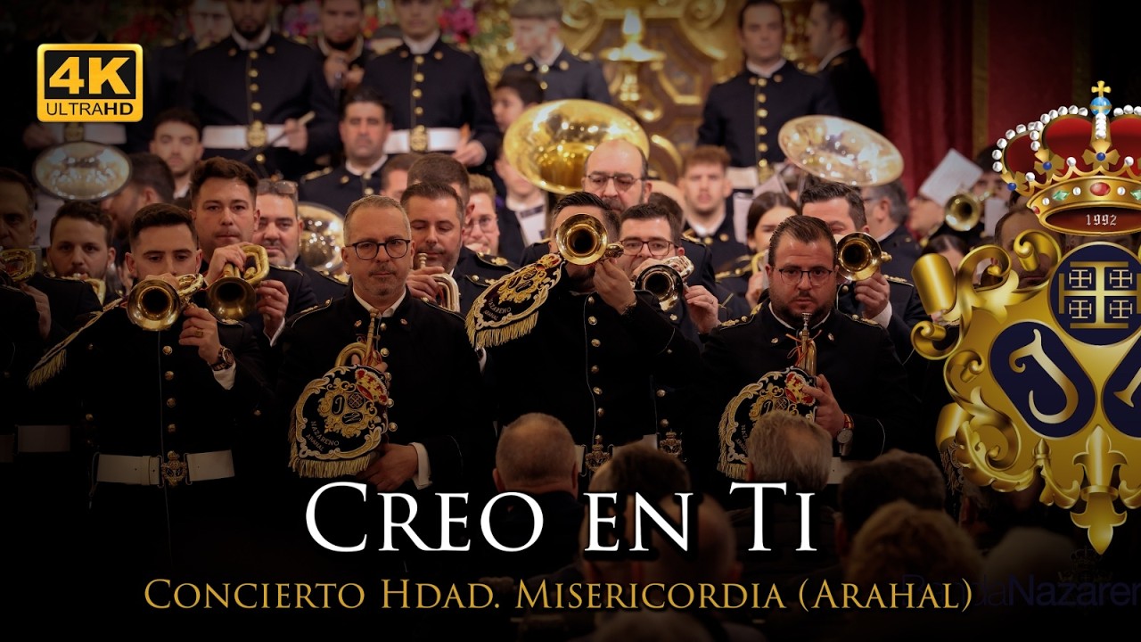 4K | CREO EN TÍ | Concierto Donantes y homenaje a Alejandro Cárdenas |BANDA NAZARENO ARAHAL