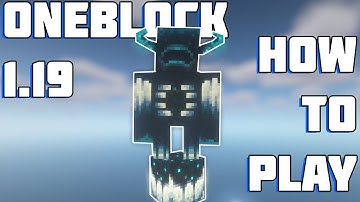 How to get OneBlock Map In 1 Minute for Minecraft 1.19 - download & install OneBlock 1.19 compatible