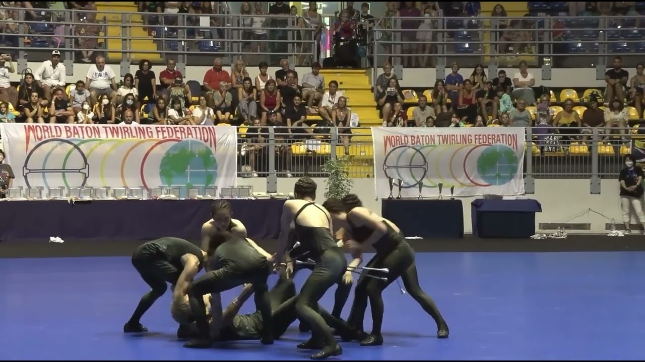 Team JAPAN Final World Baton Twirling Championship Turin 2022
