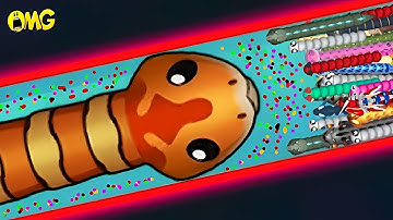 I reached 90,000+ points in snake.io🐍in the shortest possible time🐍Collect big score from the MAP🐍