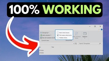 How to View File Extensions in Windows 11