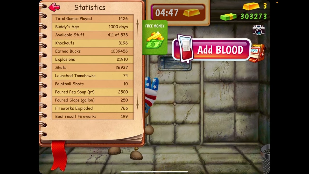 Buddy From Kick The Buddy’s Age Is 1000 Days!