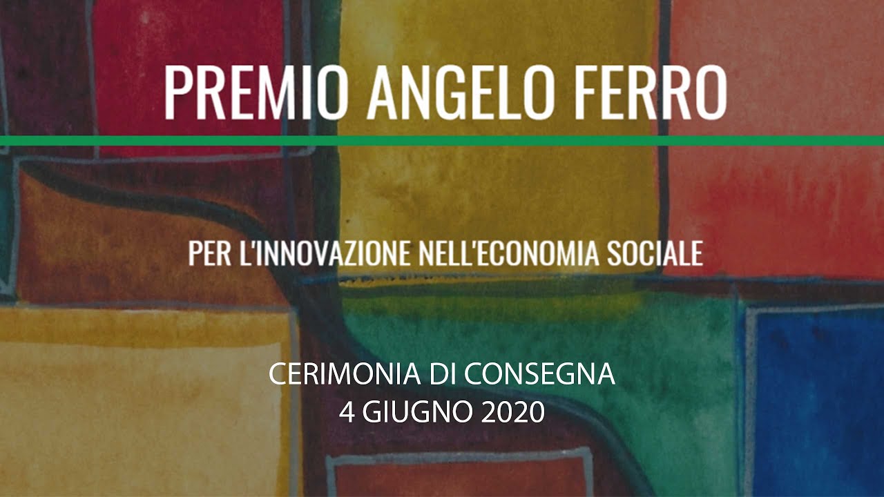 Premio Angelo Ferro 2020 | Cerimonia di consegna - YouTube
