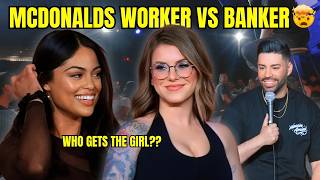 McDonald's Worker vs Banker — Who Gets the Girl? 😭 | Martin Amini
