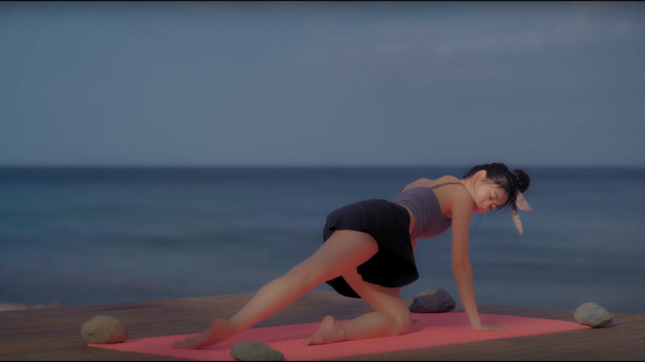 Neck Shoulder Hands Relief with Cats| Coastal Yoga Vibes