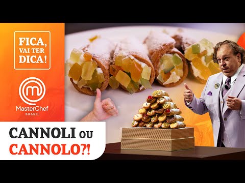 Receita de CANNOLI | TABLETOP MASTERCHEF