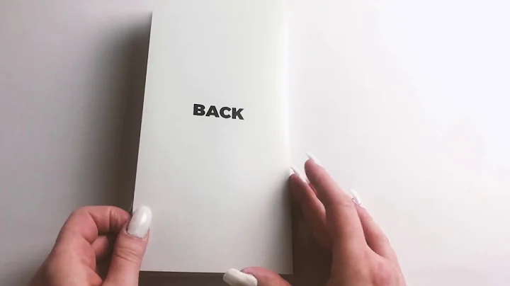 Accordion Fold Brochure - 4 Panel Folding Example - How to Fold an Accordion Brochure with 4 Panels