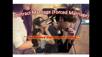 Part1- Contract Marriage~ Forced Marriage -You Married for Money #vff #kimtaehyungff #btsff #btsvff