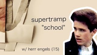 Video thumbnail of "Supertramp - "School"  (1987 Home-made Video)"