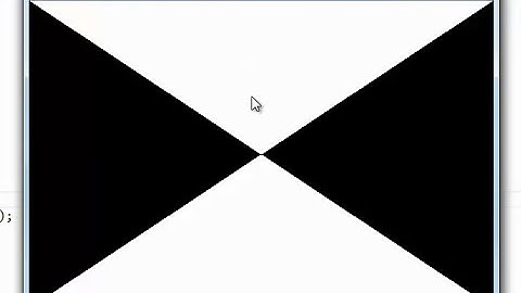 OpenGL Two Triangles