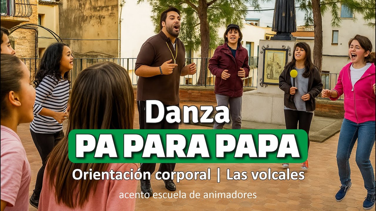 Danza 𝗣𝗔 𝗣𝗔𝗥𝗔 𝗣𝗔 𝗣𝗔, 𝟭 𝟮 𝟯 𝟰. Canción de Campamento Recreativa