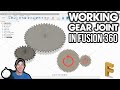 Creating a WORKING GEAR JOINT in Autodesk Fusion 360