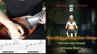 The Michael Schenker Group - Armed And Ready - Guitar Solo (Cover by Kosuke) with TAB