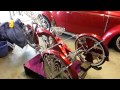 Lowrider trike on turntable