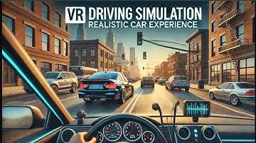 VR Driving Simulation Demo Gameplay by VRtual Grid Studio