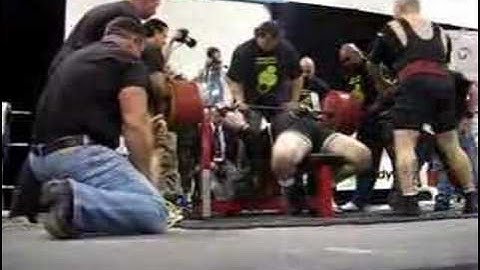 Scott Mendelson 1015lb Bench Press