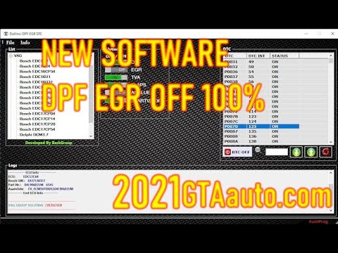 SOFTWARE DPF EGR ADBLUE OFF SOLUTION 2021 DAVINCI