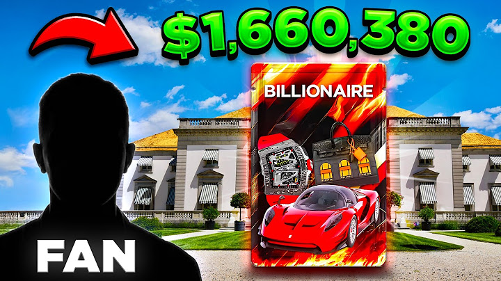 i let a FAN SPEND my $200,000 balance... he went ALL IN!