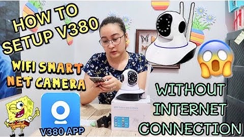 V380 HOW TO CONNECT (STEP BY STEP NO INTERNET REQUIRED) by Jane Pormento