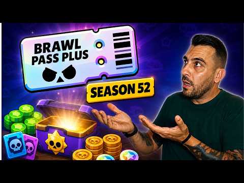 Πήρα ΟΛΑ τα Rewards από την Season 52?! #brawlstars