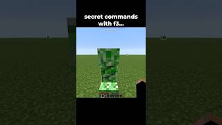 Minecraft Secret F3 Commands