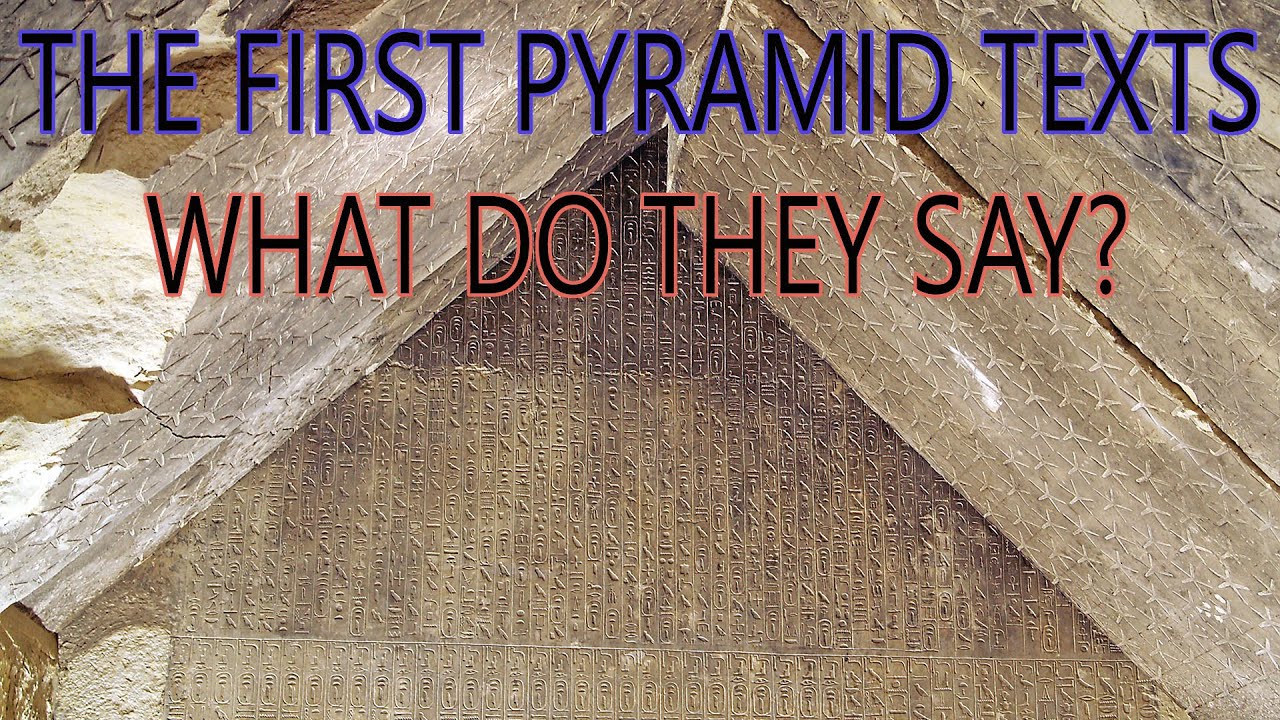 The Pyramid Texts YouTube The Pyramid Texts YouTube