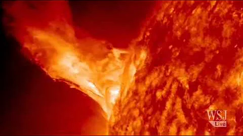 Massive Solar Eruption Captured By NASA
